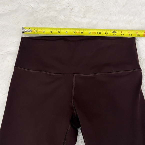 Lululemon Dark Brown High-Waisted Leggings,Size 12. - Picture 5 of 17